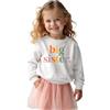 CM C&M WODRO Grande sorella felpa Big Sister maglione per neonati, abbigliamento per fratelli, per sorelle, per l'inverno, per bambini, girocollo, a maniche lunghe