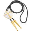 BESPORTBLE Cravatta Bolo Croce Regolabile in Lega di Zinco Stile Western | Accessorio Vintage, Design Versatile per Occasioni Formali e Servizi Fotografici, Eleganza Moderna
