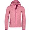 Trollkids Jondalen CT Ragazza Cappuccio Giacca IN Pile | Calda giacca con cappuccio in pile lavorato a maglia, due tasche sui fianchi e una tasca sul petto, accenti alla moda grazie