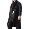 OADOBKICE Giacca Invernale Uomo Giacca Uomo Giacca Leggera Giacca Autunnale Mantello Lino Mantello Lungo Mantello Irregolare Giacca Calda Mantello Normale Mantello Semplice Plus Size Mantello