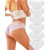 ALL OF ME Mutande Donna Brasiliano Slip Donna Pizzo Sexy Culotte Donna Lace Intimo Seducente Set Trasparente Vita Bassa Underwear Pacco da 6