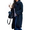 YMING Donne Giacche Teddy Fleece Coat Faux Fur Giacca A Maniche Lunghe Calde