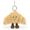 Jellycat Simpatico croissant clip on portachiavi borsa fascino, Croissant