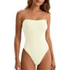 Adigau Donna Body Contenitivo Senza Spalline Shapewear Bodysuit | Effetto Snellente Pancia Piatta, Senza Cuciture, Elastico Body Shaper, Spalline Regolabili, Intimo Modellante