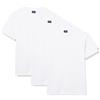 Viterbo Biancheria Set 3 Maglie Intime Uomo Navigare in 100% Cotone A Girocollo Manica Corta Art. 513 (Bianco, 6/XL)