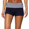 Betrodi Pantaloncini da donna a pois pieghevoli Y2k sexy a vita bassa ripiegabile micro mini yoga pantaloncini slim fit lounge per uscire