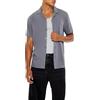 Forever 21 Rayon Cuban-Collar Shirt Camicia in Rayon con Colletto Cubano Uomo