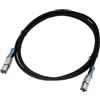 QNAP CAB-SAS05M-8644 cavo Serial Attached SCSI (SAS) 0,5 m Nero