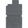 ZAGG Pro Keys - Tastiera e custodia folio - con trackpad - retroilluminata - Bluetooth - QWERTZ - tedesco - tastiera nero/grigio, custodia nero/grigio - per Apple iPad da 10,2 pollici (7a generazione, 8a generazione)