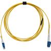 BlueOptics Cavo patch in fibra ottica duplex BlueOptics, CS-UPC/LC-UPC blu, 1 metro, monomodale E9/125µm, G.657.A1, OS2, attenuazione in ingresso: meno di 0,2dB, fibra di marca, LSZH giallo, tubo da 2,0 mm, ghiera in Vetroceramica, incl