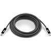 OWC OWCCBLUS4A03M, cavo da 3 metri, connettori USB-C, standard USB4 Gen 3x2, velocità di trasferimento dati di 40 Gbit/s, colore nero
