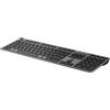 HP Tastiera multidispositivo wireless ricaricabile HP 725, dimensioni complete (100%), senza fili, wireless RF + Bluetooth, grigio
