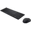 Dell Tastiera e mouse compatti e silenziosi DELL Pro - KM555 - tedesco (QWERTZ), wireless, RF Wireless + Bluetooth, interruttore a pulsante, QWERTZ, nero, mouse incluso