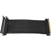 Phanteks Supporto verticale premium Phanteks per schede grafiche PCIe Gen 5, con cavo riser PCIe 5.0 da 220 mm, colore nero
