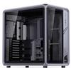 Jonsbo X400 Gray - Case per PC Midi-Tower ATX con connettori posteriori e vetro temperato, grigio
