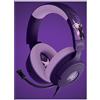 Razer Kraken V4 X - Edizione Espeon & Umbreon, con cavo, 20 - 20000 Hz, per gaming, 350 g, cuffie, viola, nero