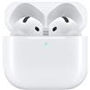 Apple AirPods 4, auricolari wireless stereo (TWS), ideali per chiamate, musica, sport e uso quotidiano, colore bianco