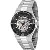 Maserati Sfida Orologio Automatico da Uomo | Acciaio, Cassa 41mm, Lucido, Satinato, Silver