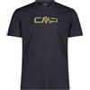 CMP T-Shirt Girocollo con Logo - 39T7117P