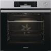 Hisense BSA66211AX, Forno Multifunzione Termoventilato con Generatore di Vapore, Cavità XXL 77L, Pulizia Acqua Cleaning, 13 Funzioni di Cottura, Cottura Combinata a Vapore, Funzione Pizza 300 °C