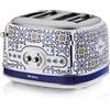 Ariete Tostapane Capri 4 fette 156 1630W 6 livelli doratura + defrost no pinze