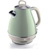 Ariete Bollitore Elettrico 2869 1,7 Litri 2000W Acciaio Inox Linea Vintage Verde