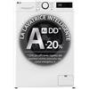 LG F4R3013NSWW Lavatrice 13kg AI DD™ Classe A-20% 1400 giri Lavaggio a vapore