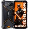 OUKITEL G3 Rugged Smartphone - 16GB+128GB/1TB, 6300mAh, 6 HD Display, 13MP+5MP