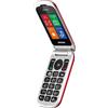 BRONDI STONE+ ROSSO CELLULARE FLIP GSM DUAL SIM FOTOCAMERA DISPLAY 2.4