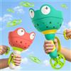 Ivtivfu 2PCS Manual Capture Game mit 12 Scheiben, Flying Disc Launcher Spielzeug, Outdoor-Spielzeug für Kinder im Alter von 3-12, Kleinkind Chasing Spielzeug, Familie Spielzeug für Weihnachten