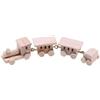 Harilla Trenino con Motrice e Carrozze to Prop Fotografico in Miniatura per Collezionisti di Miniature, Bambini, Diorami, Naturale