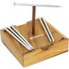 Logica Giochi - Chiodi Equilibrati - Rompicapo in Legno - Difficoltà 5/6 Incredibile - Collezione Euclide