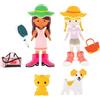 meqbem Pantaworlds Play Kit Personaggi in Feltro Quiet Book Fattoria Bambole | Set Personaggi in Feltro Libro Montessori Interattivo, Marionette da Mano per Bambini 0-5 Anni | Idea Regalo | Certificato CE