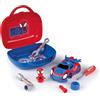 Smoby - Valigetta degli attrezzi di Spidey, 7600360905, +3 anni, 17 accessori inclusi, auto Spidey da costruire, personaggio Spidey