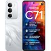 realme C71 Smartphone 4GB+256GB con Batteria 6000mAh e Ricarica 45W, Bianco | Telefono Cellulare Sbloccato 120Hz Display, 50MP AI Camera, Cellulari Android Dual SIM con Impronta Digitale Laterale, NFC
