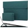 HYZUO 15-16 Pollici Custodie per PC Portatile con Supporto,Verde Scuro | per MacBook Pro 16 M5-M1 Pro/Max A3428 A3429 2026-2019, XPS 15, MacBook Pro 15 2015-2012, Samsung Galaxy Book Pro/Flex 15