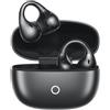 realme Buds Clip Wireless Earbuds, Open-Ear Bluetooth Earphones, 10.8 mm Dynamic Bass Driver, Bluetooth 5.4 with Mics, Up to 36 Hours Playback, IP55 Waterproof, Titanium Black