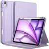 JETech Custodia per iPad Air 11 M4/M3/M2 & Air 5/4, Viola | Per iPad Air 11 (2026-2024) & Air 10,9 (2022/2020), Supporto Multi-Angolo, Porta Pencil, Cover Protezione Sottile