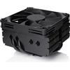 Noctua NH-L9x65 chromax.black, Dissipatore Basso Profilo Alte Prestazioni | Alto Solo 65mm, Raffreddamento Silenzioso ITX SFF, Intel e AMD, Ventola Slim 92mm, Nessun Ingombro RAM/PCIe, Kit Accessori