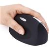 LuolaProject Mouse ergonomico wireless per mancini, riduce l'affaticamento del polso, Bluetooth 2,4 g in un unico mouse verticale, compatibile con laptop, desktop, Windows, Mac