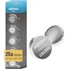 ABSINA batteria a bottone CR2354 al litio 3 V - CR 2354 | Confezione da 25 pile CR 2354 al litio 3 V anti-perdita e lunga durata - Per fotocamera, flash e altro