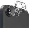 Lutree per iPhone 17e Vetro Temperato Pellicola Fotocamera, 2 Pezzi Durezza 9H HD Lente Protettiva, Anti-Graffio Senza Bolle Fotocamera Protezione -Transparent