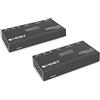 DIGITUS DS-55520 Estensore HDMI (HDBaseT) - UHD 4K/30 Hz - 40 m tramite cavo LAN (HDBaseT 70 m) - Set: trasmettitore e ricevitore - IR infrarossi, RS232 - HDCP 2.2 / 1.4 & HDBaseT 1.0