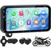 Wonsidary W622 CarPlay Moto Senza Fili con Android Auto e TPMS 6,25 Pollici | Navigatore moto IP67 per Viaggi su Strada e Tour, con Touchscreen,Doppio Bluetooth, Controllo Vocale e USB/ACC