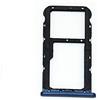 Generico ALLOGGIO Compatibile con HUAWEI MATE 10 LITE (RNE-L23 RNE-L21 RNE-L01) SUPPORTO ADATTATORE SLOT PORTA CARD SCHEDA SIM TRAY CARRELLO VASSOIO PORTA VANO SCHEDE NANO SIM1 SIM2 (BLU)