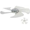 ERINGOGO Ventola Ricambio Ventilatore da 35 Cm, 5 Pale in Plastica, per Ventilatori da Tavolo e da Parete