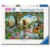 Ravensburger - Puzzle 1000 Pezzi Avventure nella Giungla, Adulti 70x50cm | Puzzle Avventure nella Giungla, 1000 pezzi, 70x50 cm, adulti 14+, collezione Animali, ideale come idea regalo originale.