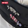 POP MART Skullpanda Hypepanda ido inseggia dito skateboard Pin Badge Kawaii Figura Regalo Giocattolo per bambini