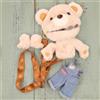 DBS Borsa da viaggio orso vestiti per ICY DBS BLYTHE 30cm bambole pacchetti in uscita 1/6 BJD OB24 ANIME GIRL Pullip BB Girl