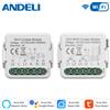 ANDELI Modulo Interruttore WIFI Smart per Tende e Tapparelle Tuya/Smartlife, Controllo Remoto Fai-da-Te Compatibile con Google Home e Alexa
